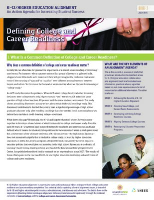 Developing and Using a Definition of College and Career Readiness: A Practical Primer for States