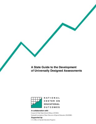 A State Guide to the Development of Universally Designed Assessments