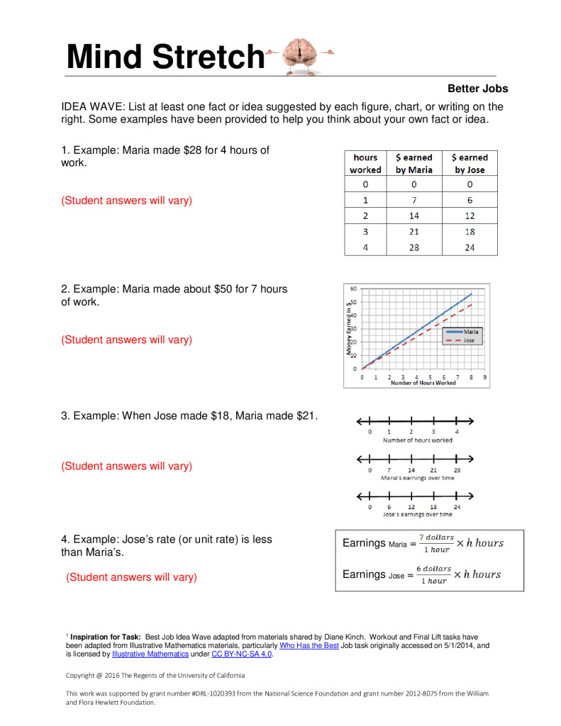 Math Task 3: Answer Key