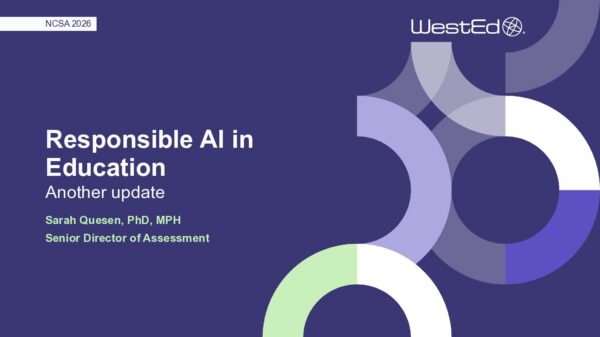 Responsible AI in Education: Another Update